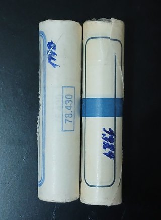 2 Cartuchos 5 Pesetas 1989 y 1990 (Modelo pequeño)