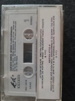 Lote 4 Casetes Música Gallega Originales