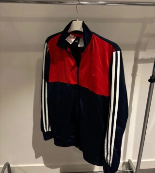 Chaqueta Adidas Hombre Azul y Rojo