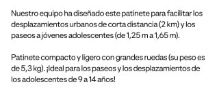 Patinete Oxelo mod. Brasil.