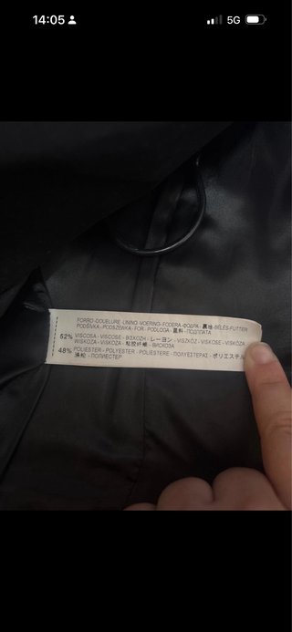 Traje Zara Hombre Velour Negro