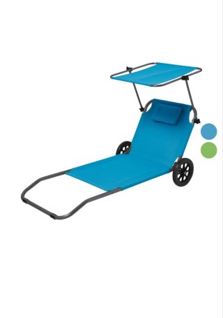 Tumbona Playa Plegable con Ruedas