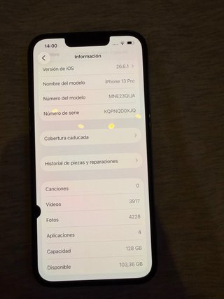 iPhone 13 Pro 128GB Verde