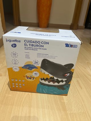 Cuidado con el Tiburón Juguete Tetoca