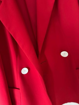 Americana Zara Roja Talla S