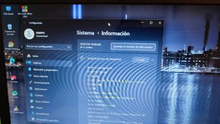 Portátil HP i7 8GB RAM Win 11 Pro + Office 2024