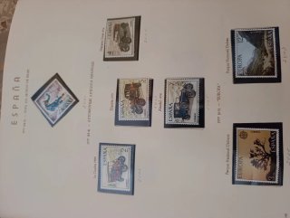 3 Libros Colección Sellos de España