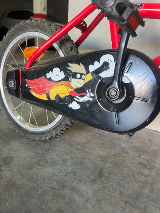 Bicicleta infantil roja Btwin