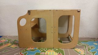 Torre de aprendizaje Aldi madera