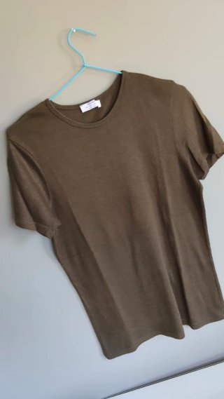 Lote 2 Camisetas MNG Verde Hombre Talla S