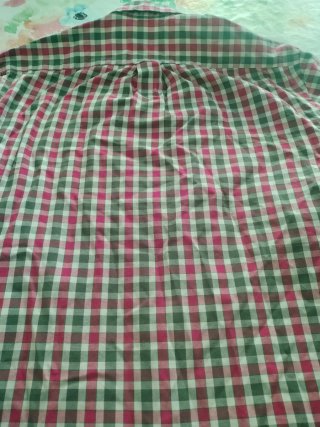 Camisa de cuadros caballero