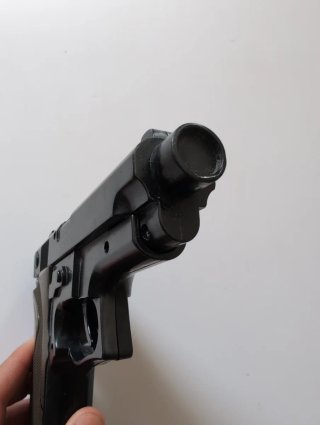 Pistola de juguete con sonido