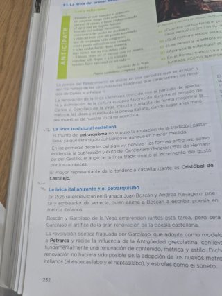 Lengua y Literatura, 1 Bachhillerato