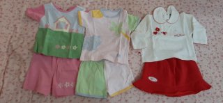 Lotto 19 vestitini bimba