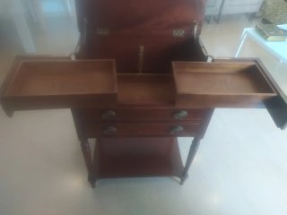 Mueble auxiliar madera vintage