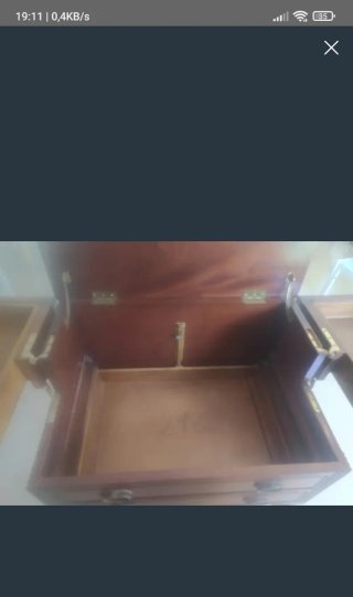 Mueble auxiliar madera vintage