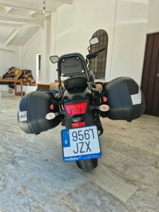 Kawasaki Vulcan 650s Negra