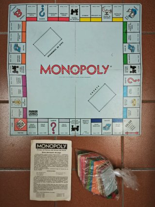 Monopoly Parker antiguo años 80