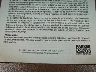 Monopoly Parker antiguo años 80