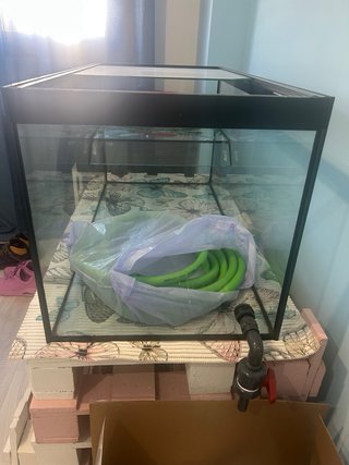 Acuario para peces o tortuga