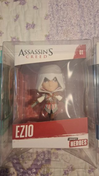 Pack 3 Figuras Ubisoft: Ezio, Eivor, Vaas