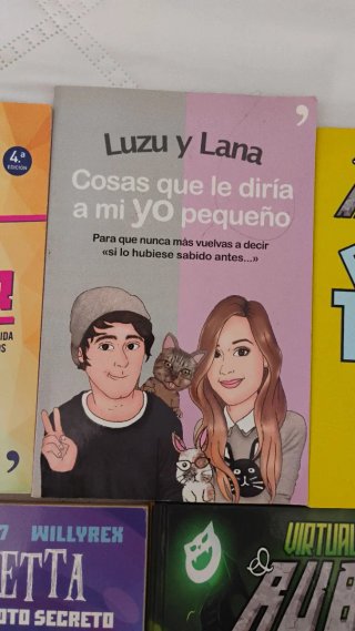 Pack libros youtubers