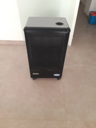 Estufa de butano con 2 bombonas