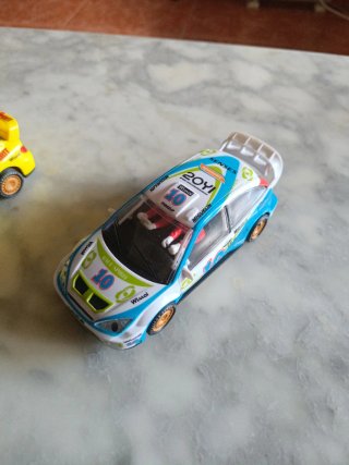 2 Coches scalextric rallye