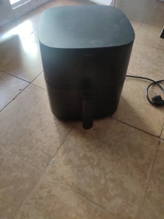 Freidora de aire negra