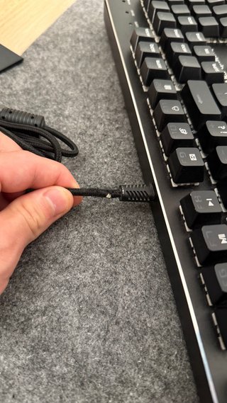 Teclado Gaming Mecánico USB Switch Azul