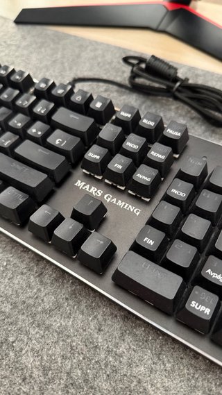 Teclado Gaming Mecánico USB Switch Azul