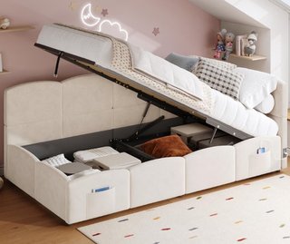 Cama canapé con puerto USB - Nueva