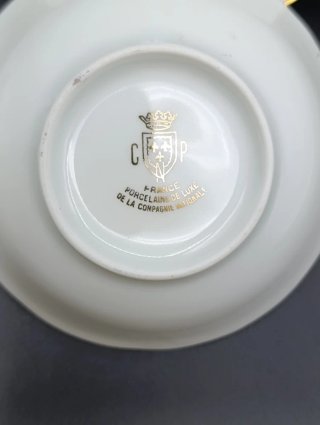 Set cuencos porcelana francesa Pájaros