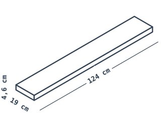 Suelo vinílico clic Intenso, Madera, 5 cajas x 7 u