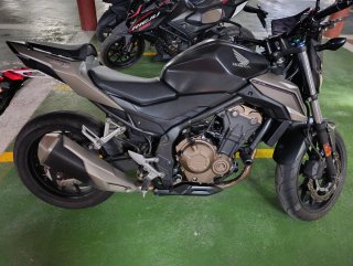 Honda CB 500 F 2017 Naked Negra/Plata