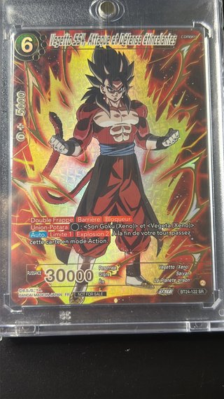 Carte Dragon Ball Veggetto SS4 BT24-122 SR