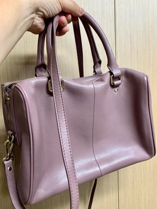 Bolso Tommy Hilfiger Lila de piel