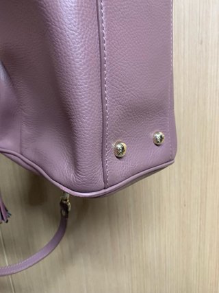 Bolso Tommy Hilfiger Lila de piel