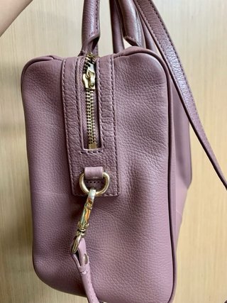 Bolso Tommy Hilfiger Lila de piel