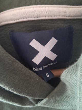 Sudadera Blue Banana bicolor