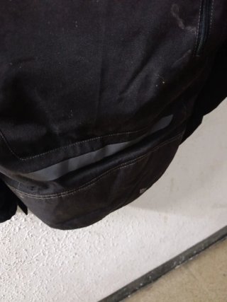 Chaqueta Negra Moto