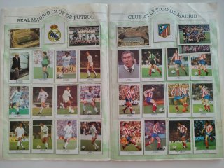 Álbum Fútbol 1984 1ª División Cromos Cano.
