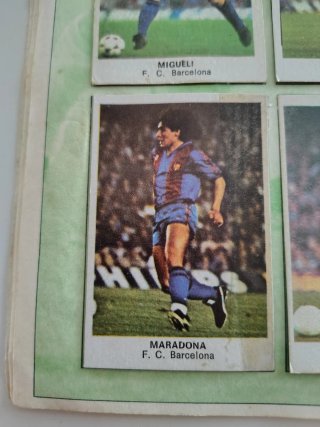 Álbum Fútbol 1984 1ª División Cromos Cano.