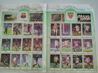 Álbum Fútbol 1984 1ª División Cromos Cano.