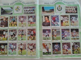 Álbum Fútbol 1984 1ª División Cromos Cano.