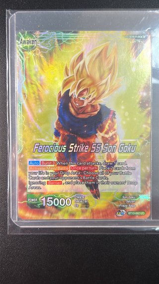 Carte Dragon Ball Super Ferocious Strike SS Son Go