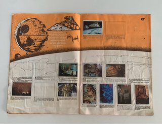Álbum Cromos El Retorno del Jedi Star Wars