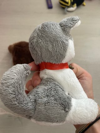 2 Pupazzi cane peluche