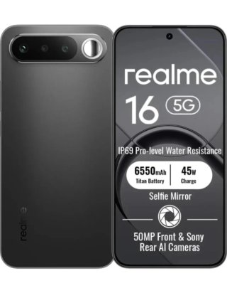 Móvil Realme 16 5G Negro