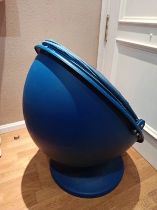 Asiento Huevo Ikea Azul